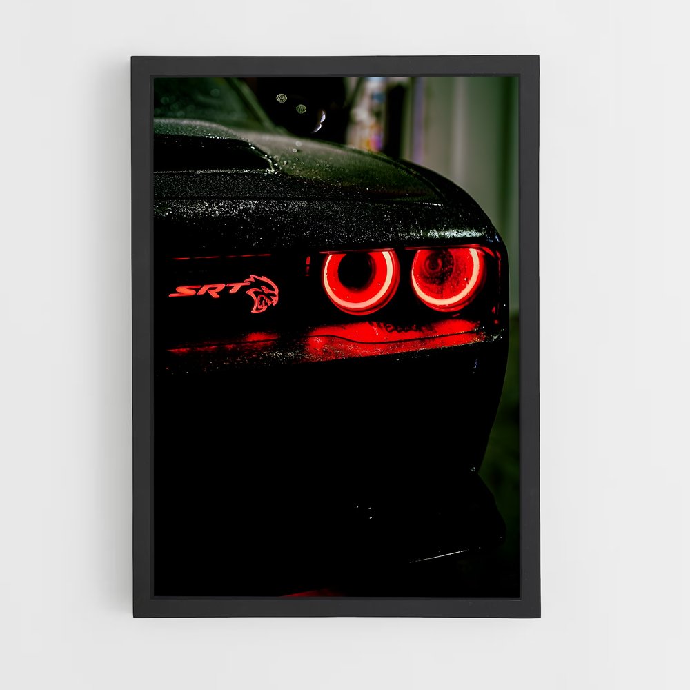 Poster Fury Black Demon – affiche Dodge (vue 2)